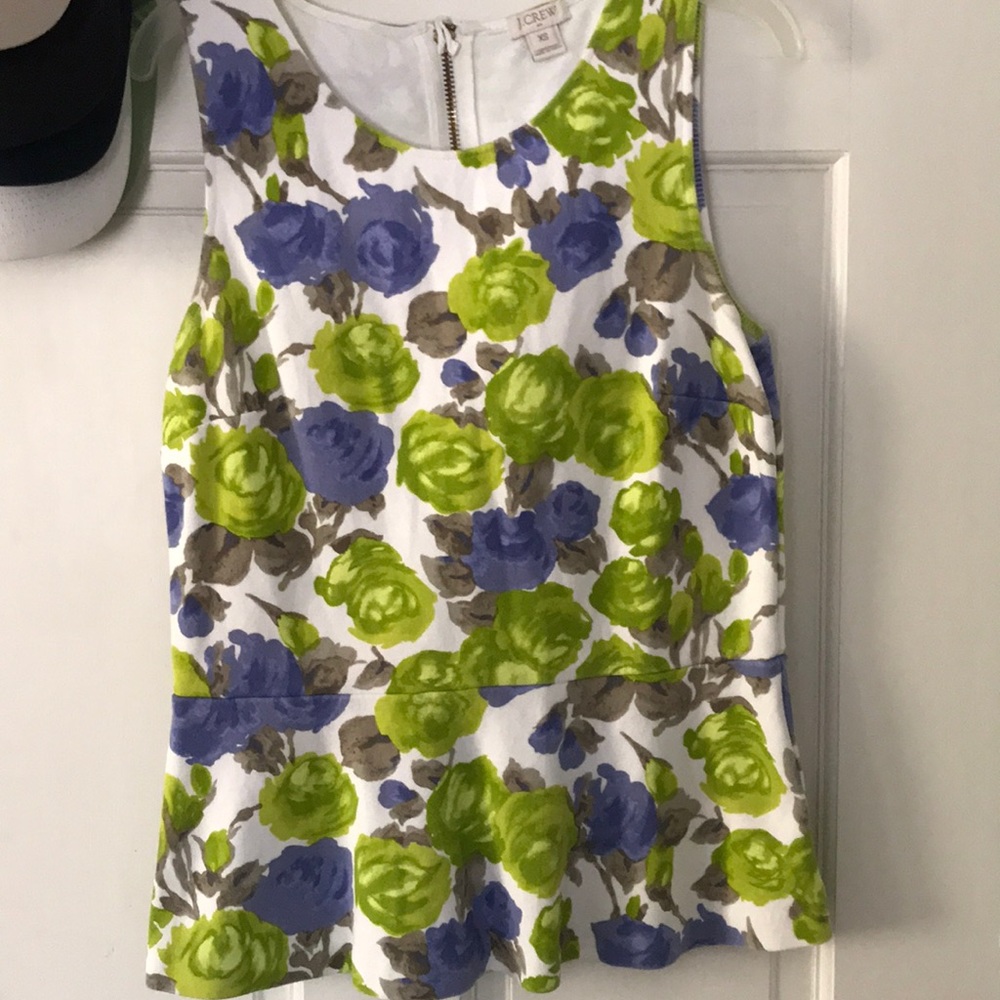 Patterned Peplum - image 1